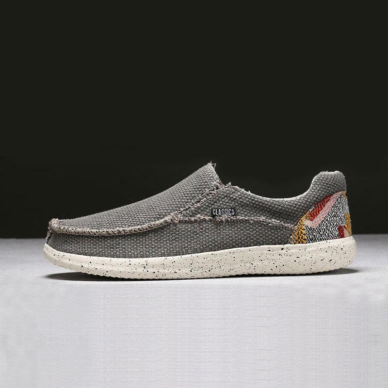 

Летние мужские туфли Amazon большого размера 48 с одной педалью 2025 года, новые лоферы европейского бренда Station Tide, дышащие ленивые туфли 48