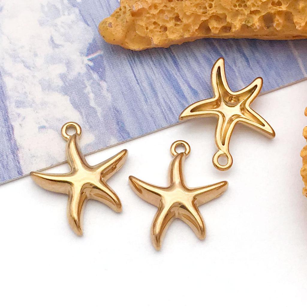 Ocean-Themed Animal Charms: Octopus, Crab, Dolphin, Starfish, Turtle Pendant for DIY Bracelets & Necklaces