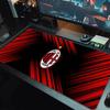 AC Milan Muismat Grote Gaming Tafelkussen Antislip Laptop Tablet Grote Muismat XXL Mat Mini PC Speelmat Met Vergrendelrand_xia