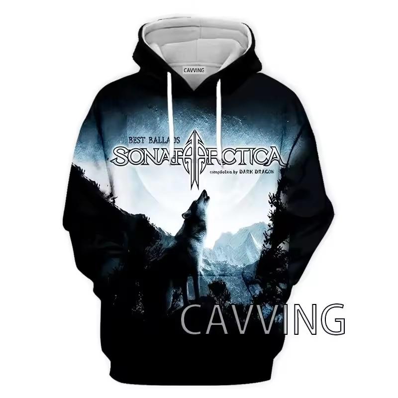 

Модные мужские 3D-принты Sonata Arctica Band Hoodies Hooded Sweatshirts Harajuku Hoodie Sweatshirts Tops Clothing XL