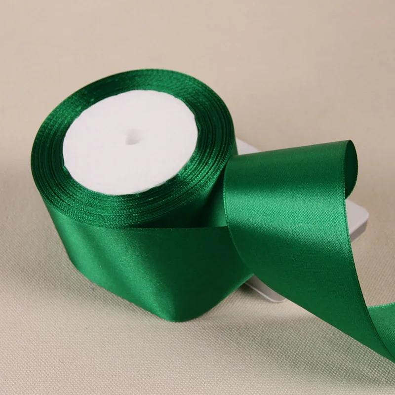 25Yards/Roll 6mm-50mm Ribbons DIY Bow Crafts Polyester Satin Ribbons Christmas Home Decor Accessories Tape Wedding Gift Wrapping