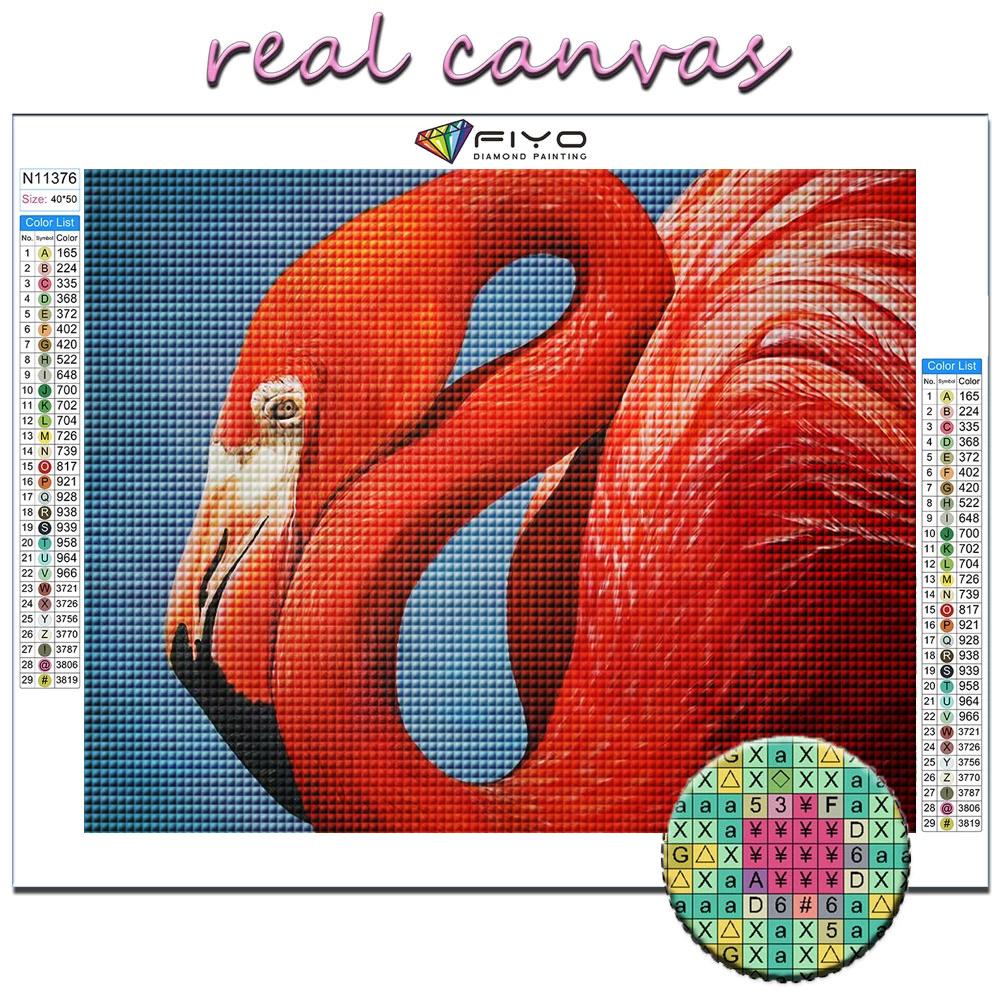 5D DIY Animal Flamingo Cross Stitch Rhinestones Diamond Drawing Embroidery Mosaic Home Decor