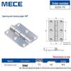 Thickened Stainless Steel Small Hinge for Folding Cabinet, Window, or Wooden Box with Lotus Leaf Design.
