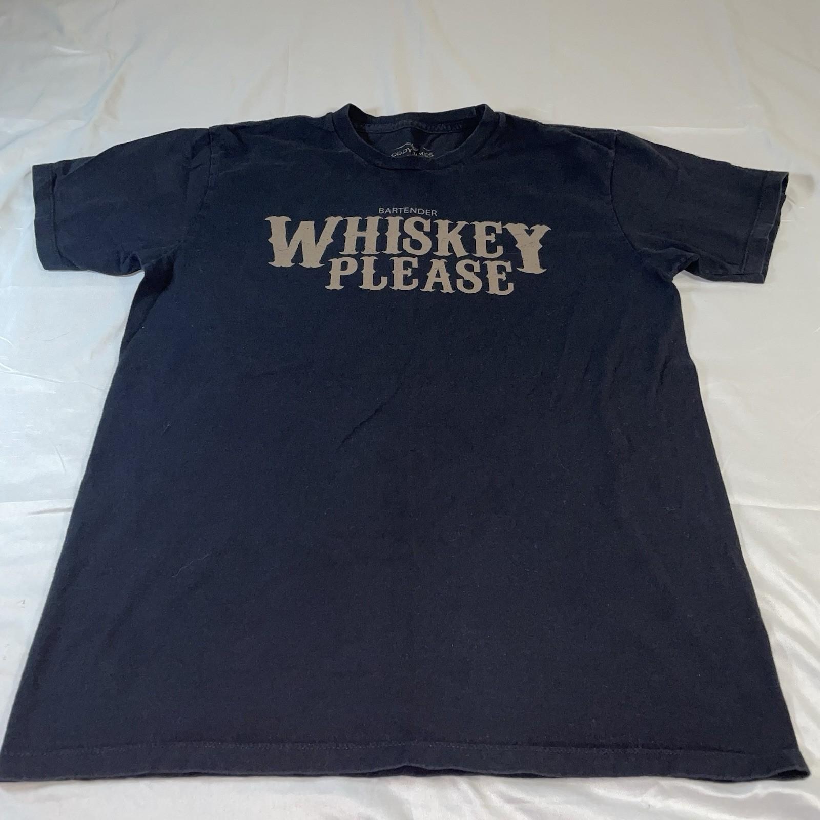 Cody James “Whiskey Please” Size Medium 2921 Unisex T-Shirt XXXL