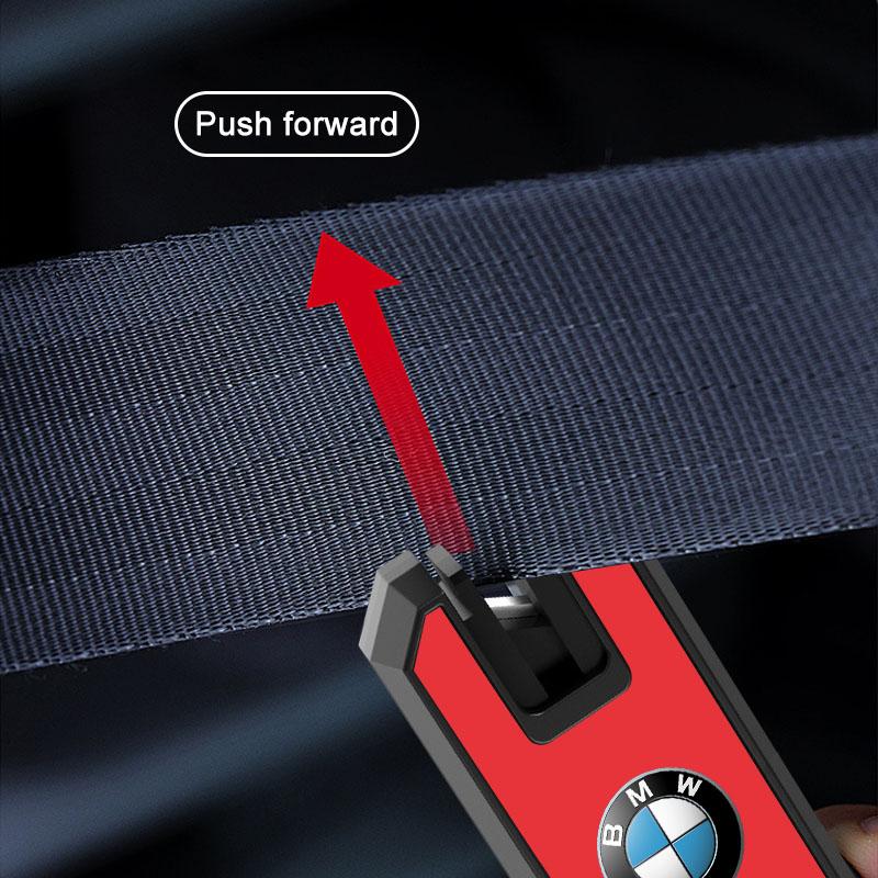 3 In1 Car Safety Hammer Emergency Glass Breaker High Hardness For BMW M E34 E36 E60 E90 E46 E39 E70 F10 F20 F30 X5 X6 X1 M3 M5 M6 E71 F01 F02 F87