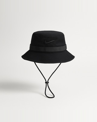 Nike Embroidered Eyelet Bucket Hat Unisex Hats Black FB5621-010