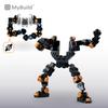 MyBuild 1001 Mecha Frame Building Blocks, Robot Base, Customizable Building Set, Compatible with Other Brands, Ages 12+