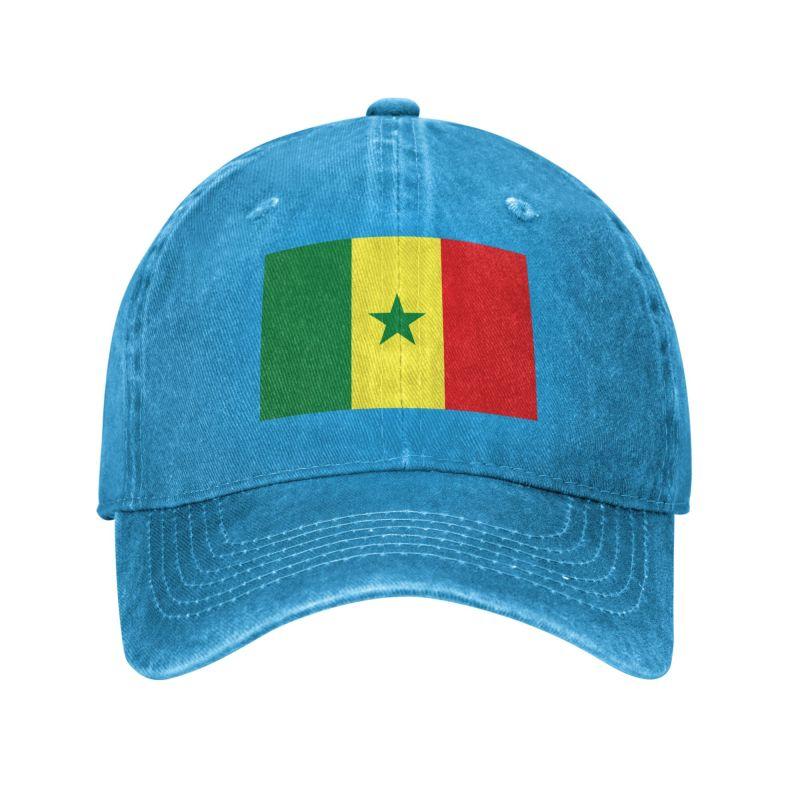 Personalized Cotton Flag Of Senegal Baseball Cap Outdoor Women Men's Adjustable Dad Hat Summer
