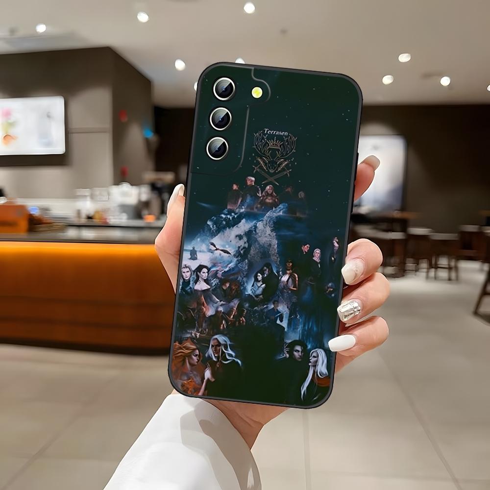 

Acotar A Court of Mist and Fury Чехол для телефона Задняя крышка для Samsung S24 Ultra S22 S23 S20 Fe S21 Plus Galaxy A54 A34 A24 A53 M54 N samsung s24ultra