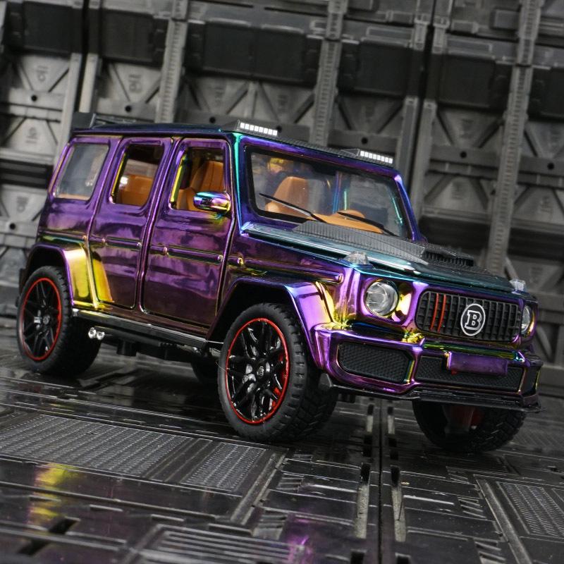 

DC32521 Brabus G800 Модель из сплава Mercedes-Benz: Инерционная игрушечная машина-внедорожник со звуком и светом.