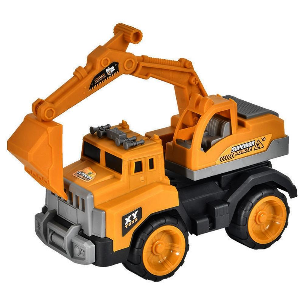 Drop Resistant Engineering Transport Vehicle Toys Plastic Simulation Diecast for Boys