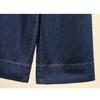 Frühling Herbst Jeans für Damen High Waist Weites Bein Hosen Damen Locker Jeans Elastischer Bund Denim Hosen Blau