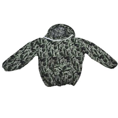 Professional Breathable Beekeeping Protective Upper Garment Coat Jacket Suit with Hat