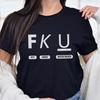 F K U German Humour Shirt, Lustiges Sprüche T-Shirt Deutsch, Wortspiel Deutscher Humor Tees, Witziges Geschenk für Freunde, Funny German Pun
