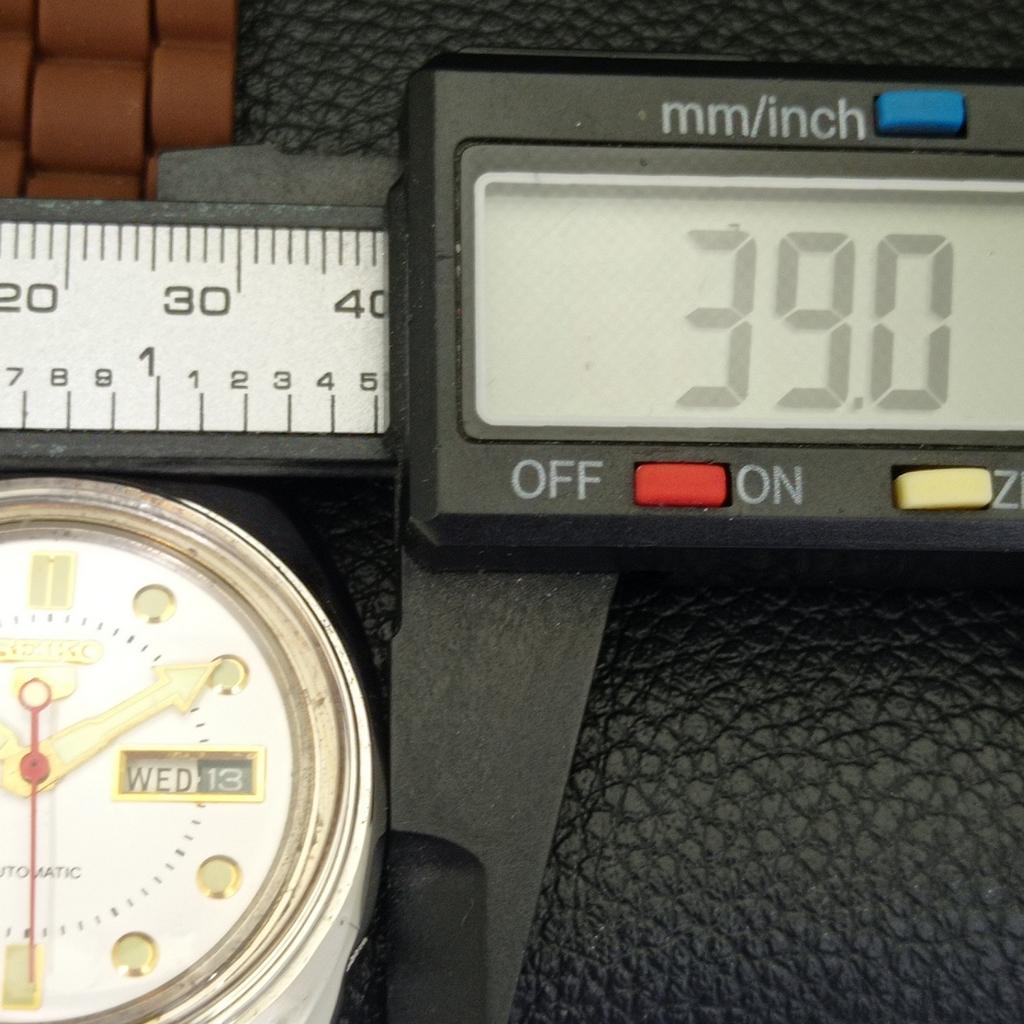 JAPAN VINTAGE SEIKO 5 AUTOMATIC 6119C MENS SILVER COLOR DIAL WATCH a702319-5 R124-a702319