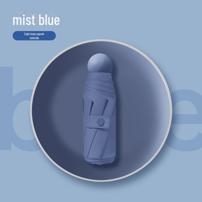 "Kompakter ultraleichter 5-fach UV-Schutz Mini-Kapselschirm"