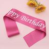 New Birthday Party Gifts Party Favors Happy Birthday Sash Party Decoration Etiquette Belt