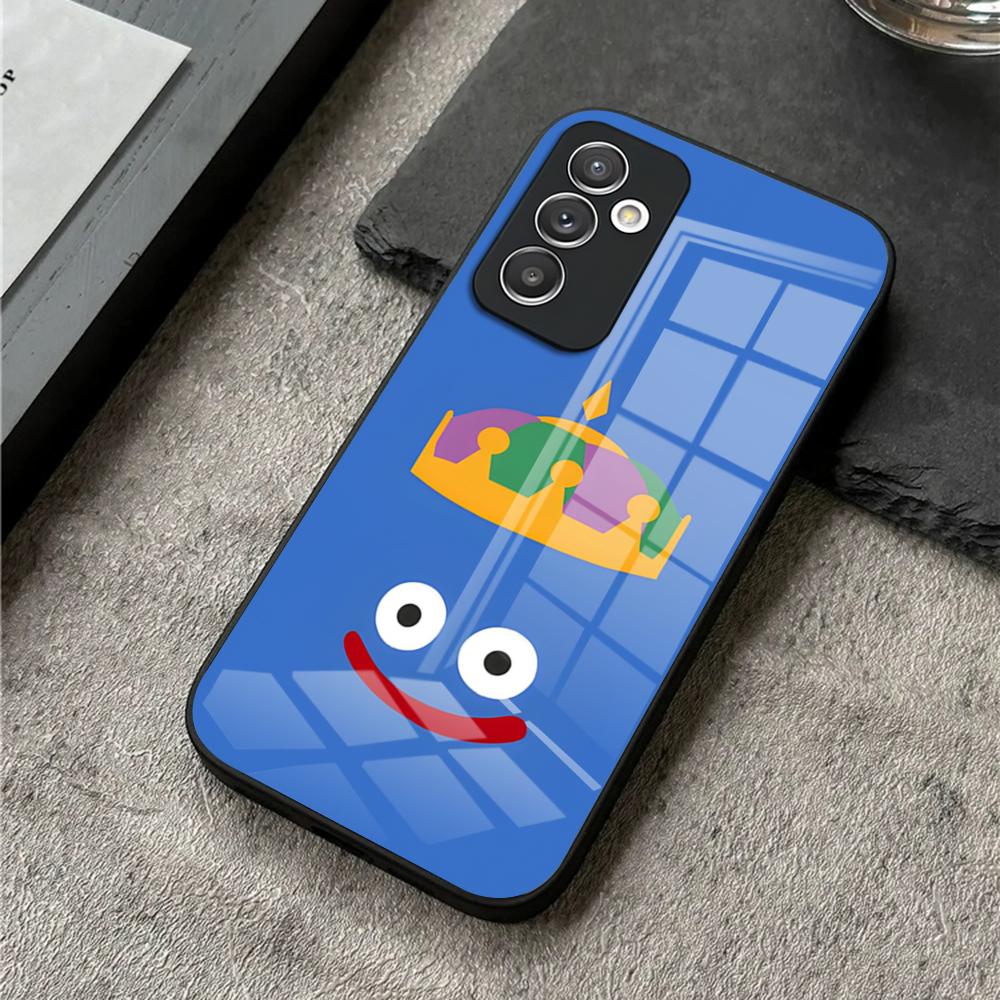 D-Dragon Quest Slime Phone Case For S25 Ultra Samsung S26 S23 S24 Plus S22 S20 S21 Fe A54 A34 A53 A16 Glass Cover