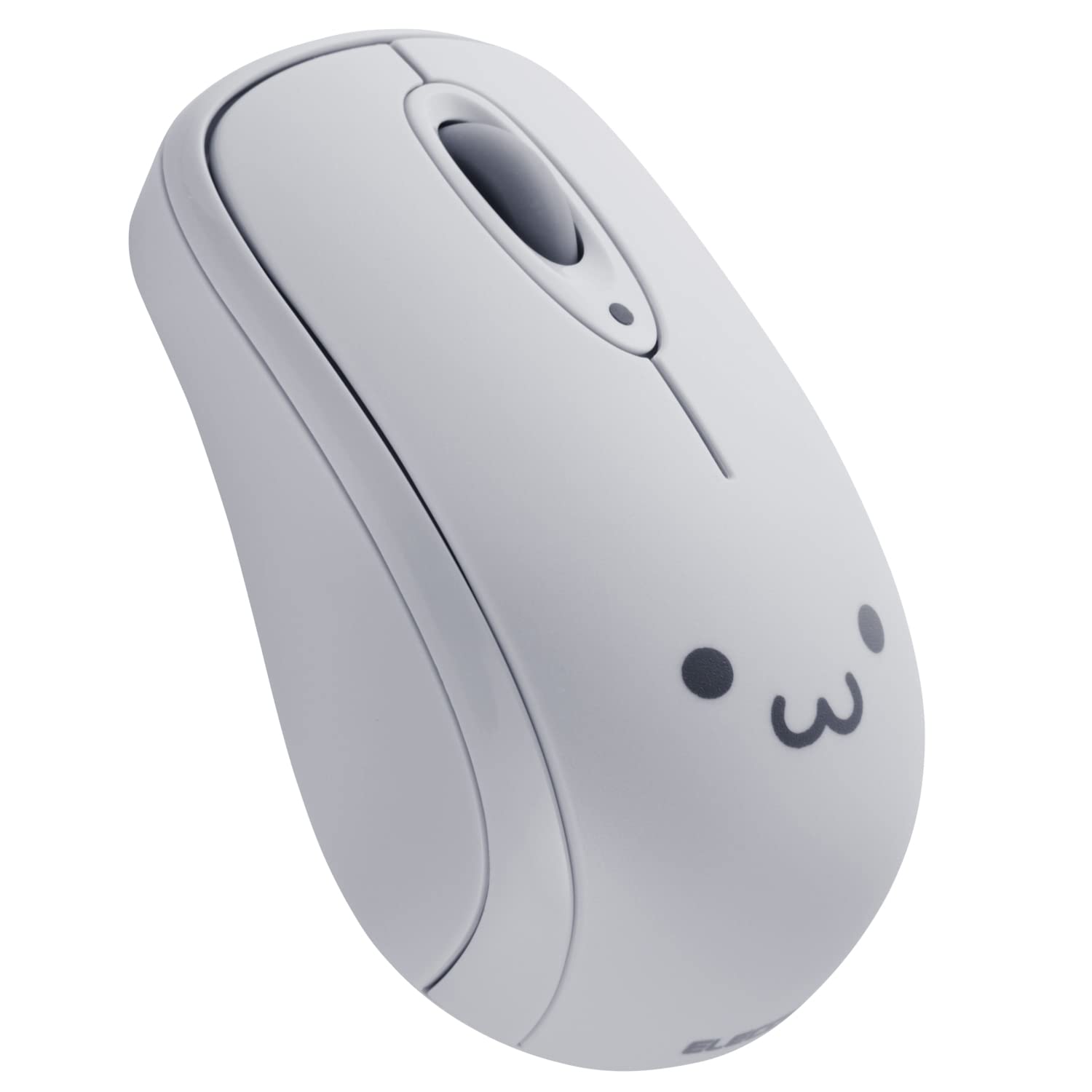 

ELECOM Wireless Mouse, Bluetooth, WWCB Certified, 3 Buttons, Symmetrical, IR LED, Gray Face, M-CB01BRGF