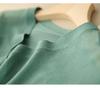 Women’s Spring 2026 V-neck Lightweight Knit Cardigan - Korean Style, Breathable, Long Sleeve