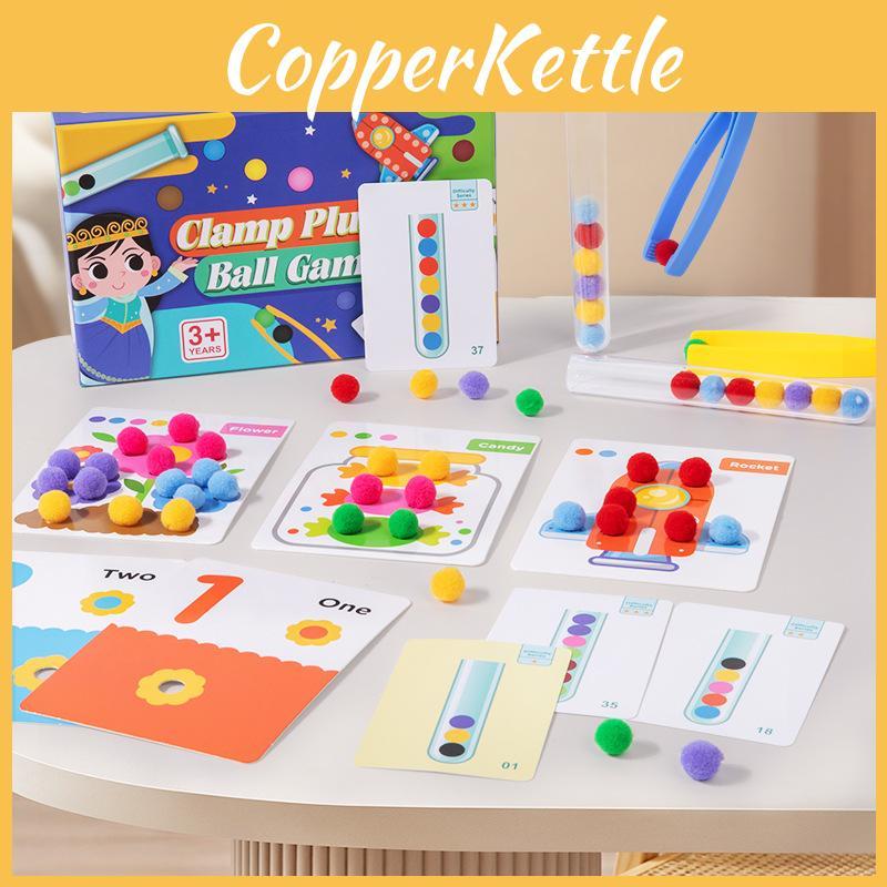 Color Fine Recognition Clip Ball Toy For Toddlers And Preschoolers In Classroom