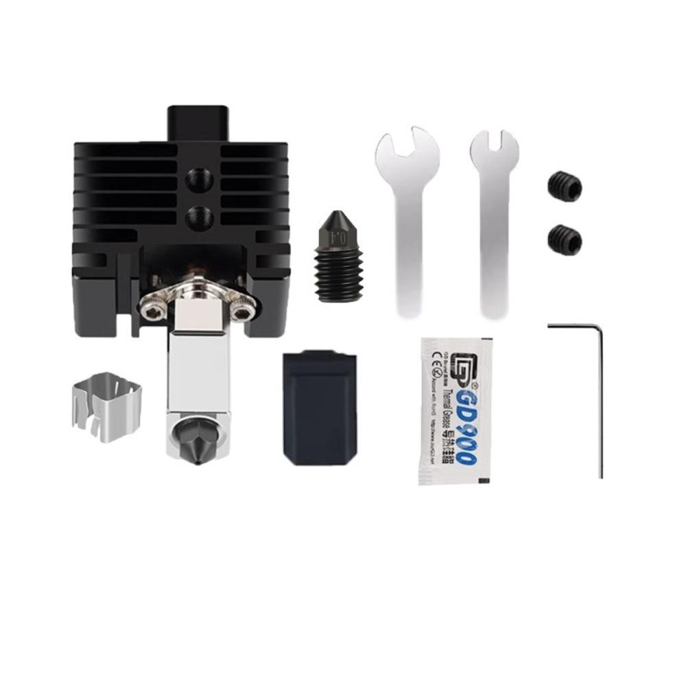 V2.0 Upgrade Hotend Hardened Steel 3D Printing Parts for Bambu Lab X1/P1 Series 3D Printing V2.0 for X1X1C P1P1S