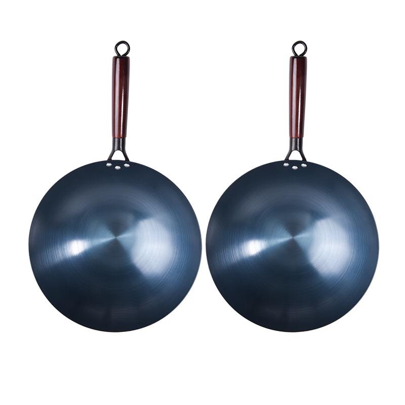 ZISIZ Round Bottom Iron Wok