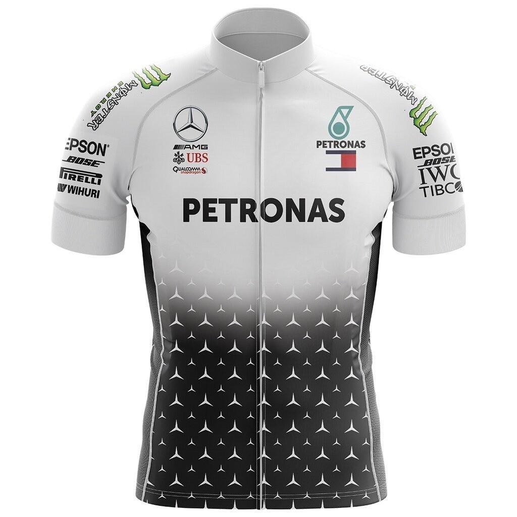 big promotion bike jersey Petronas Formula 1 Men's Short Sleeve Cycling Jersey Top Bike Wear Aero Cycling Wear Pro Jersey