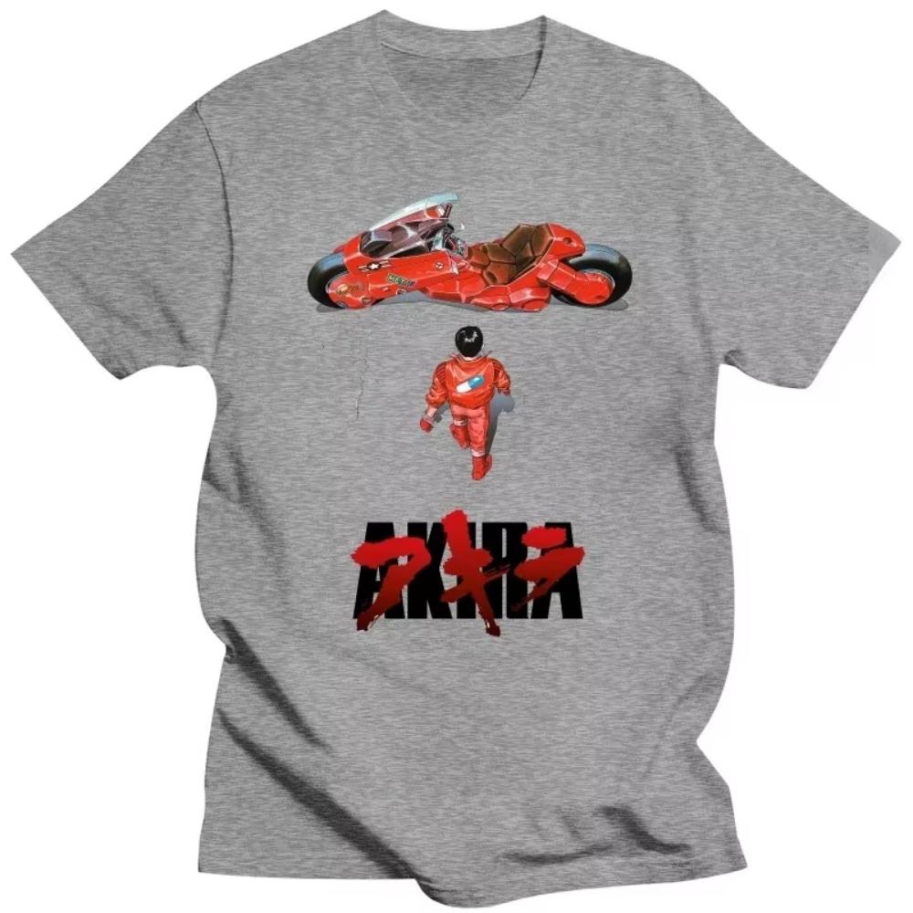 Akira Motorcycle T Shirt Designs Short Sleeve O Neck Unique Fitness Authentic Summer Style Kawaii Shirt