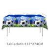 World Cup Football Party Supplies: Birthday Decorations & Tableware Set with Banners & Props
