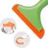 3 Pièces Extracteurs De Vitres en Silicon, Raclette en Silicone pour Vitre, Petite Taille pour Voiture Raclette
