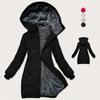 Autumn Winter Fleece Thickened Waterproof Hooded Jacket for Men Women Outerwear Top