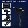 1Pcs 273002E601 27300-2E601 Ignition Coil for Hyundai Sonata Elantra Forte Kia Forte 2.0L