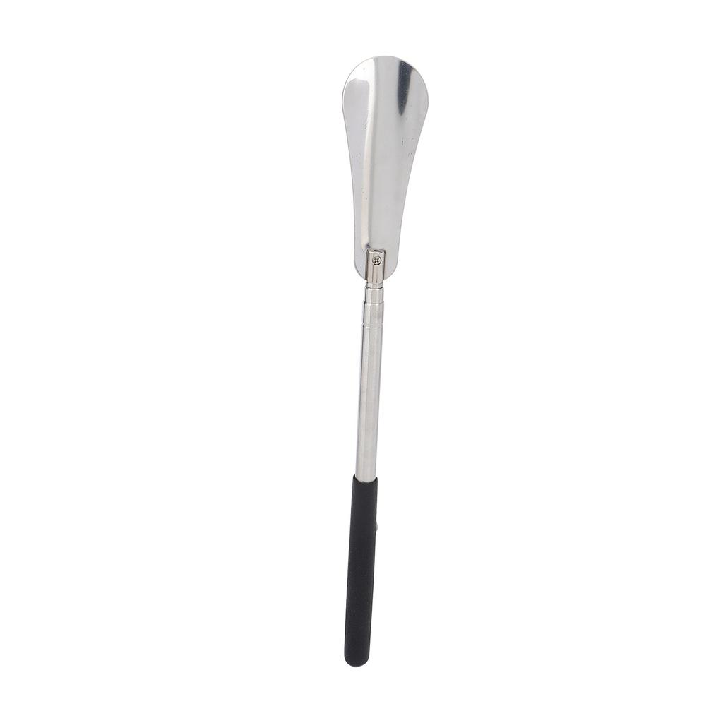 Long Shoe Horn Durable Rustproof Stainless Steel Plastic Handle 12in To 25in Length Adjustable Long Handled Shoe Horn