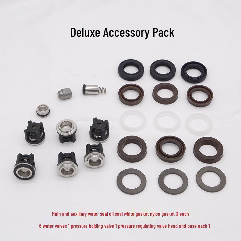 18M 7.5KW High-Pressure Washer Pump Head Kit: Water & Oil Seals, Sealing Ring for Car Wash (3WZ-18145C)