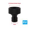 2 Sets EU/US Standard 3/4" Male & Female Thread Quick Joint 16mm Fast Connection Garden Irrigation Car Washing Pet Bathing Joint
