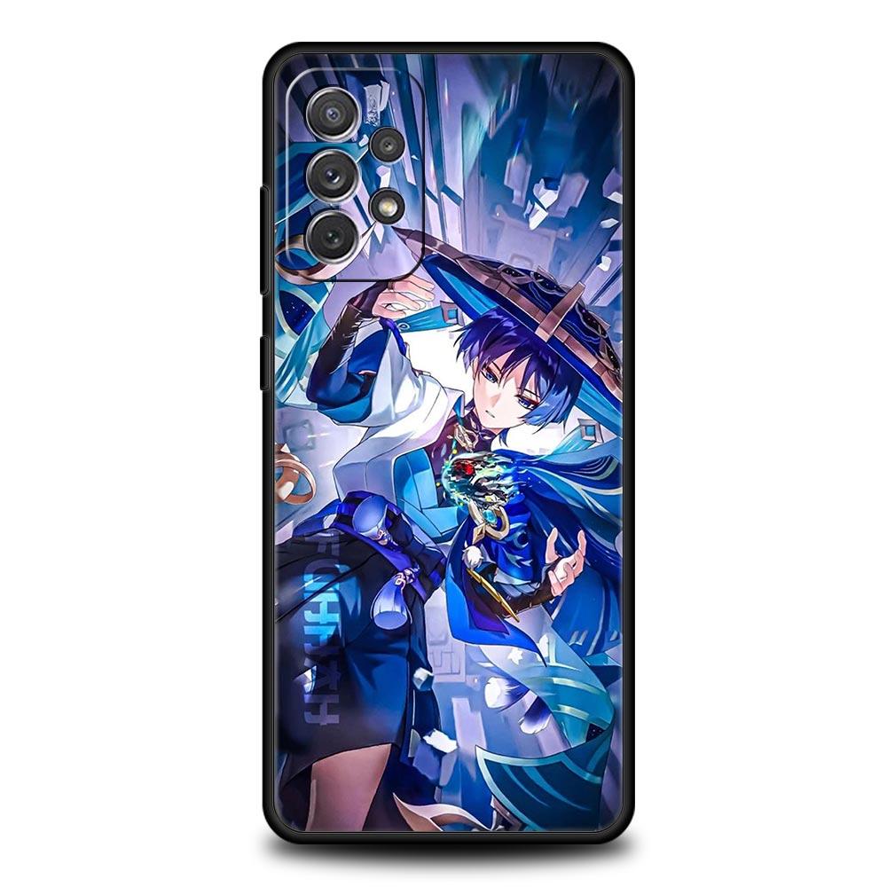 Honkai Star Rail Genshin Impact Case for Samsung A51 A71 A21S A12 A11 A31 A41 A52 A32 A23 A33 A53 A73 A03S A05S A13 5G A34 Cover