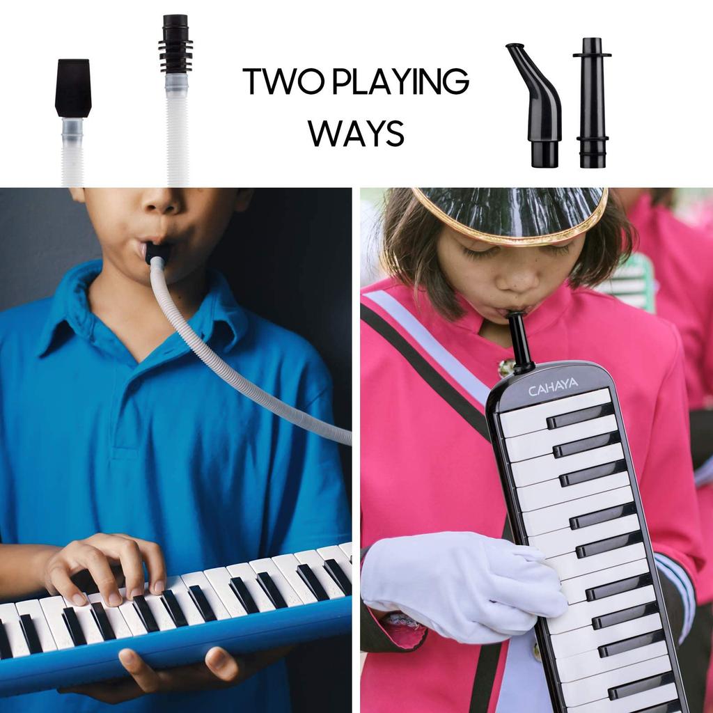 CAHAYA Melodica Melodica with the Latest Can Be Used for Standing or Tabletop Handbag or Shoulder Melody Includes 2 Tabletop 2 Standing 1 Cleaning and