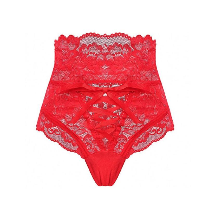 Erotic Lingerie Sexy Women's Panties Ladies High Waist Lace Thongs Hollow Underwear Panties Erotic Lace Plus Size Panties