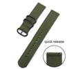 20mm Watch Strap 22mm Universal Watch Band Sports Nylon Canvas Woven Belt Adjustable Strap Outdoor Tools Camping Gear