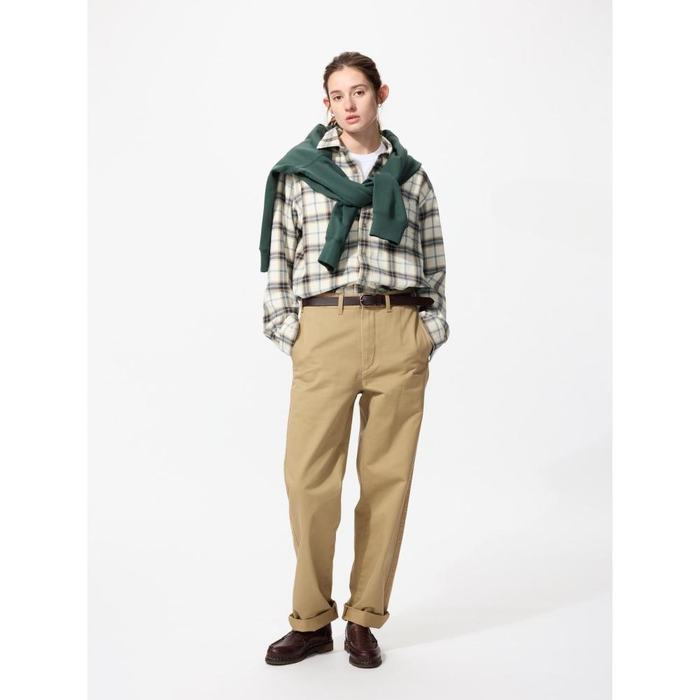 Uniqlo Flannel Check Shirt  Long Sleeve  B