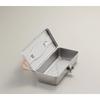 TRUSCO Tool Tool (Trusco) Mountain-shaped Box, Case, 330X140X96, Silver, TY-320SV