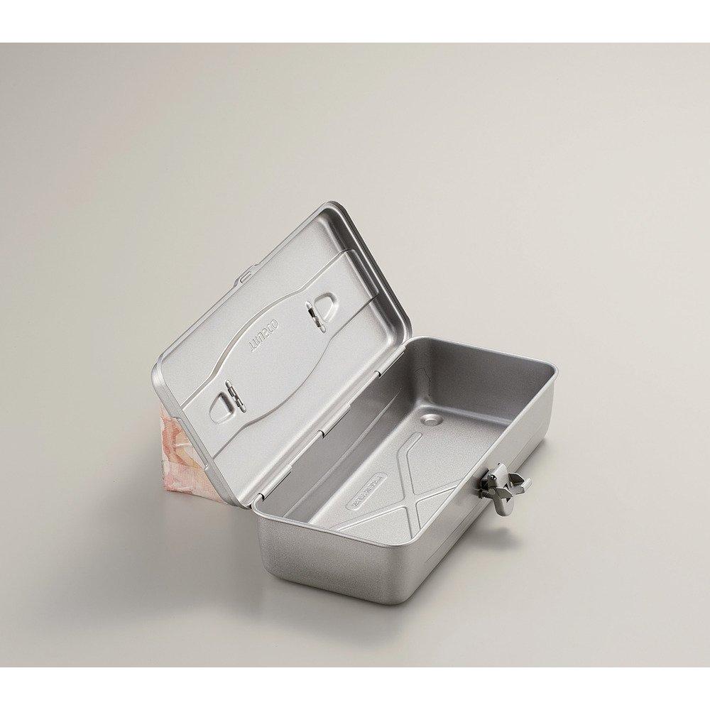 TRUSCO Tool Tool (Trusco) Mountain-shaped Box, Case, 330X140X96, Silver, TY-320SV
