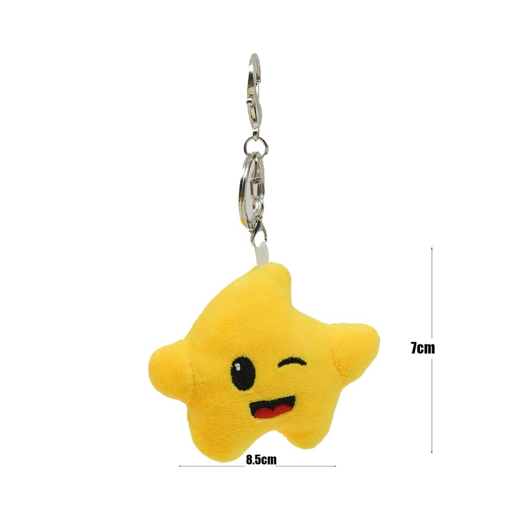 Colorful Star Plush Toy Cute Star Shaped Pillow Soft Stuffed Doll Kids Birthday Gift