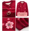 Cappotto Invernale da Nonna Bottoni Antifreddo Maniche Lunghe Confortevole Maglione Invernale da Mamma Cappotto Indumento da Donna