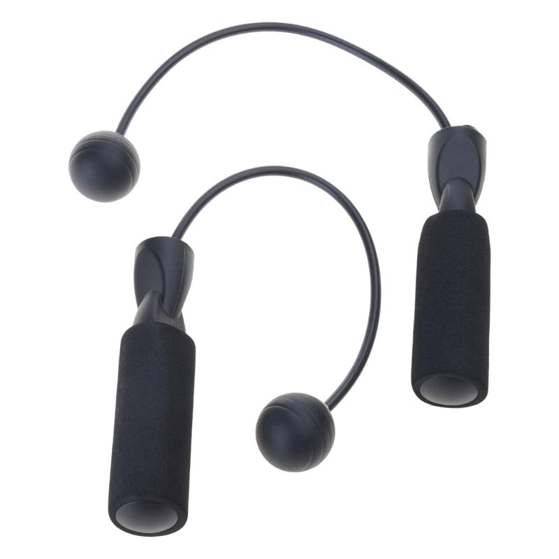 

Indoor Ropeless Jump Rope Professional Sports Jump Rope With Heavy Balls Adult Weighted Skipping Rope Fitness Equipment чёрный