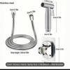 1Set Heavy Duty Stainless Steel High Pressure Sprayer Retractable Hose for Commercial Car Washing Use