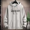 Mens Casual Hooded Hoodie Sportshirt Plus Size Boys Pullovers M-5XL