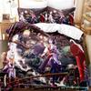 3D Anime Kawaii Girls Momiji Inubashiri Bedding Set Single Twin Full Queen King Size Bed Set Adult Kid Bedroom Duvetcover Sets