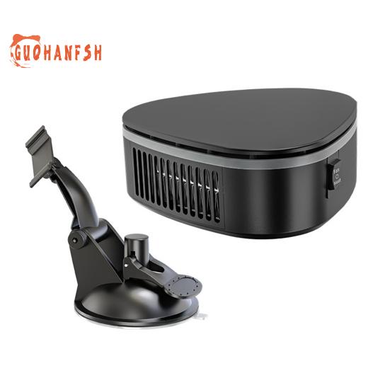 

Автомобильный треугольный обогреватель: Двойная функциональность, всесезонное использование, электронагреватель для размораживания, противозапотевания, обогрева. Dc12v(With Suction Cup)